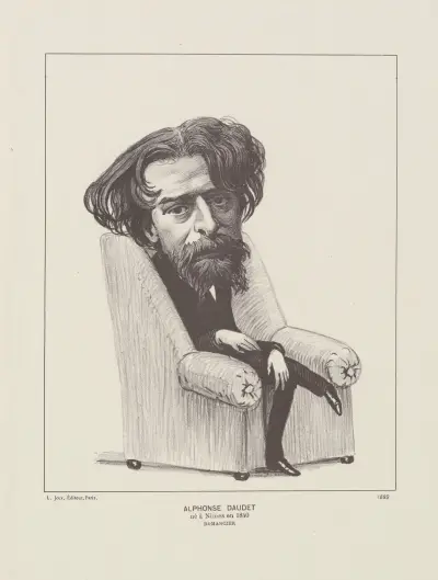 Alphonse Daudet av Félix Vallotton