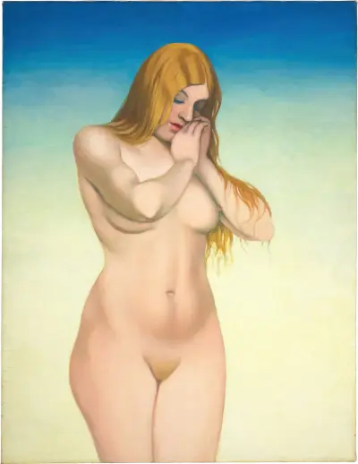 Blonde Nude av Félix Vallotton