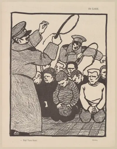 En classe av Félix Vallotton