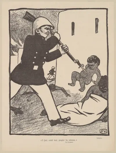Il faut, avant tout, peupler les colonies av Félix Vallotton