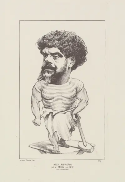 Jean Richepin av Félix Vallotton