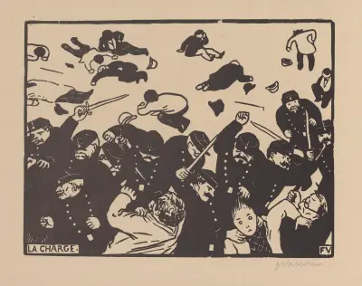 La charge av Félix Vallotton