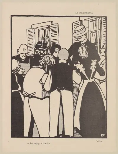 La Douloureuse av Félix Vallotton