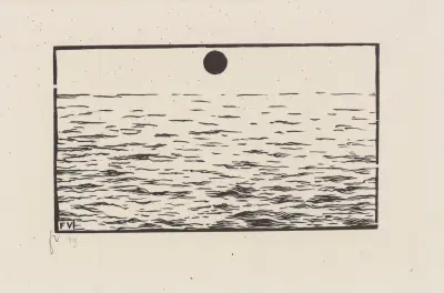 La mer av Félix Vallotton