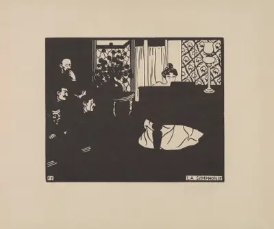 La symphonie av Félix Vallotton