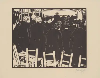 L’absoute av Félix Vallotton