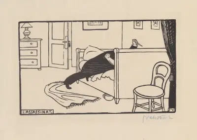 L’assassinat av Félix Vallotton