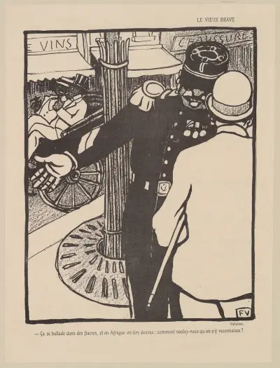 Le vieux brave av Félix Vallotton