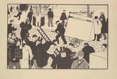 Les rassemblements av Félix Vallotton