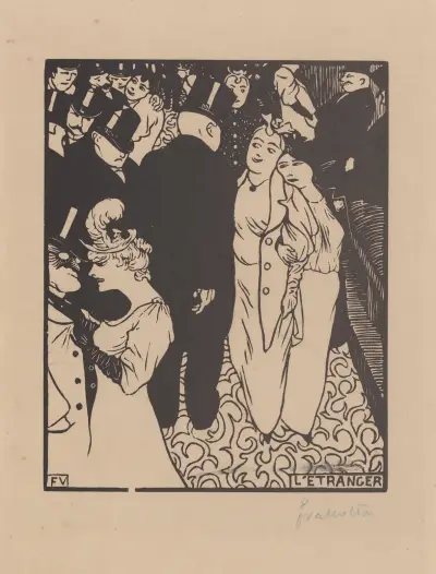 L’étranger av Félix Vallotton