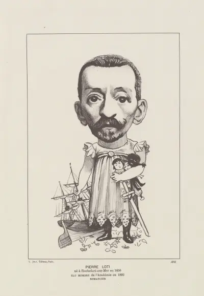 Pierre Loti av Félix Vallotton