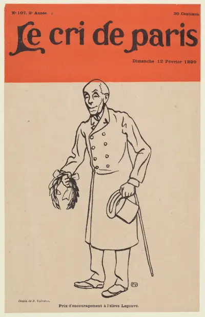 Prix d’encouragement à l’élève Legouvé. av Félix Vallotton