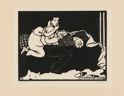 The Other’s Health (La Santé de l’Autre) av Félix Vallotton