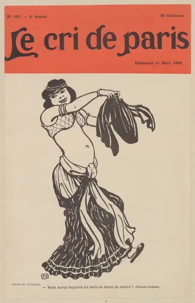 Vous aurez toujours six mois de danse du ventre! (Urbaìn Gohier) av Félix Vallotton