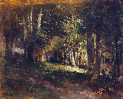 Skogen av Félix Ziem