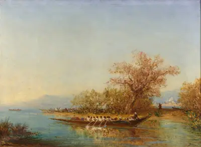 L’embouchure Du Bosphore av Félix Ziem