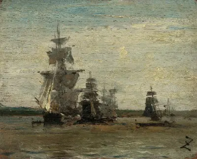 Fregatterna av Félix Ziem