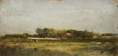 Saint-Ouen av Félix Ziem