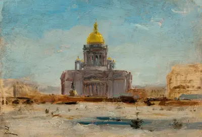 Sankt Petersburg, Sankt Isak av Félix Ziem