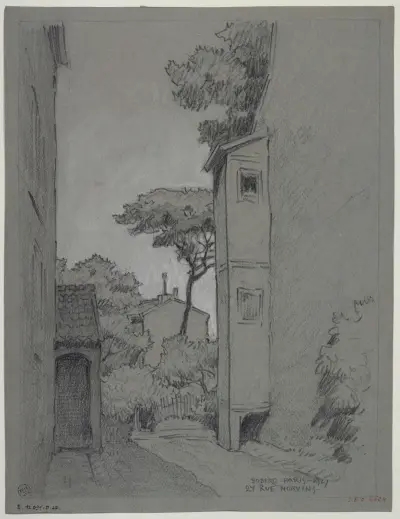 24, rue Norvins av Ferdinand Boberg