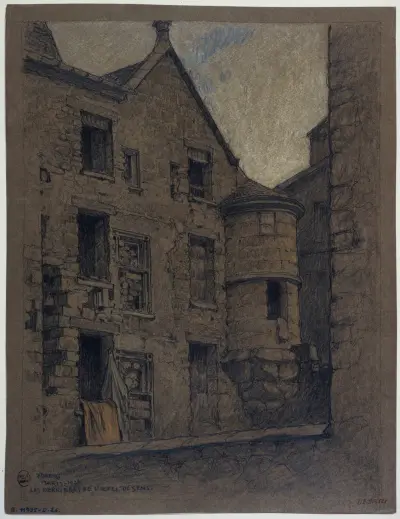 Bakom Hôtel de Sens av Ferdinand Boberg