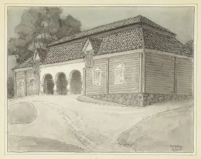 Djulö av Ferdinand Boberg