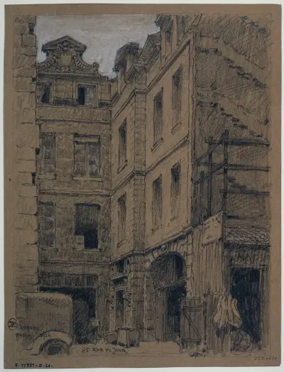 Huset på rue du Jour nr 25 av Ferdinand Boberg