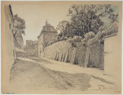 Rue des Saules, 1926 – nr 1 av Ferdinand Boberg