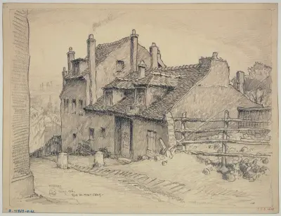 Rue du Mont-Cenis av Ferdinand Boberg