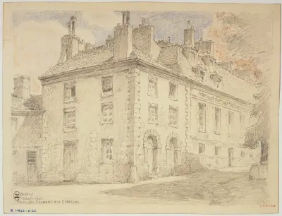Colbert-paviljongen vid Gobelins av Ferdinand Boberg