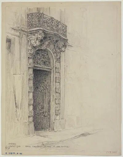 L’Hôtel Chenizot, 51 rue Saint Louis en l’Île av Ferdinand Boberg