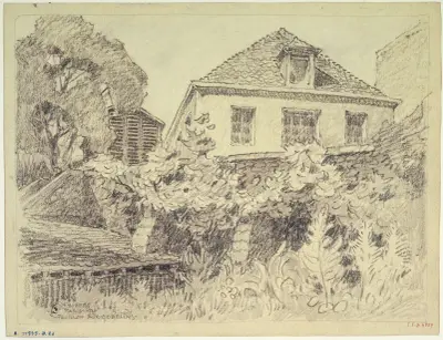 Konstnärsbostad vid Gobelins av Ferdinand Boberg