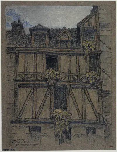 Maison, 117 rue Saint Antoine von Ferdinand Boberg