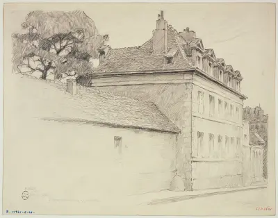 Maison, 2 rue du Faubourg Saint-Jacques av Ferdinand Boberg