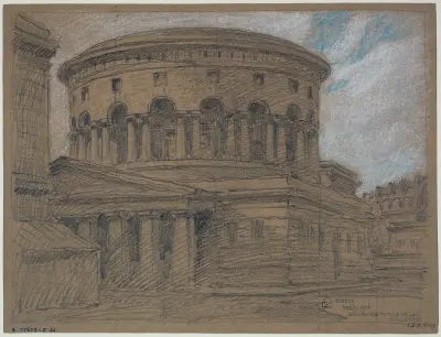 Rotonde de la Villette av Ferdinand Boberg