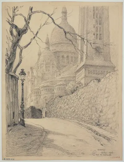 Rue de la Bonne av Ferdinand Boberg
