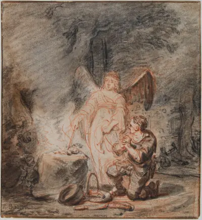 L’Offrande de Gédéon av Ferdinand Bol
