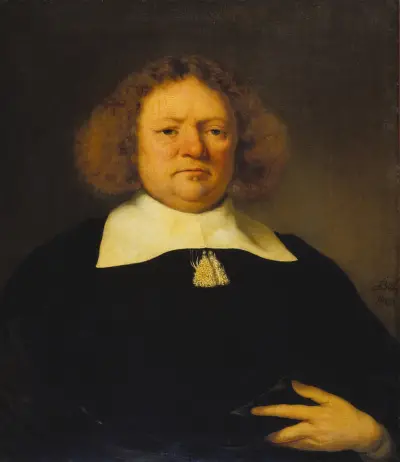 Porträtt av en man av Ferdinand Bol