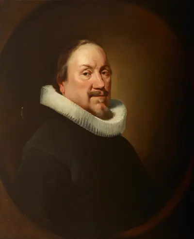 Porträtt av en man av Ferdinand Bol