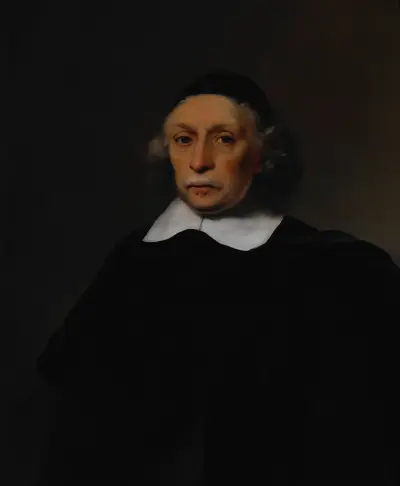 Portrait of a Scholar – nr 1 av Ferdinand Bol