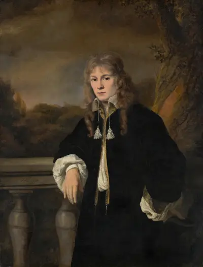 Portrait of a Young Man av Ferdinand Bol