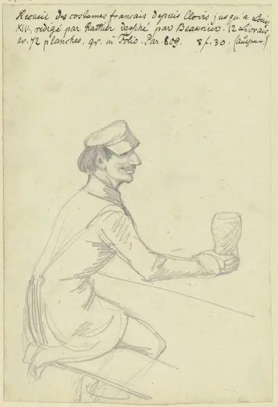 A beer drinker av Ferdinand Fellner