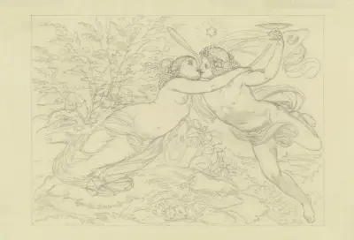Cupid and Psyche av Ferdinand Fellner