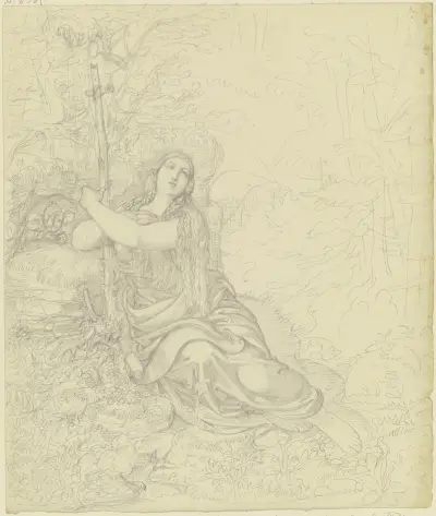 Die büßende Maria Magdalena av Ferdinand Fellner