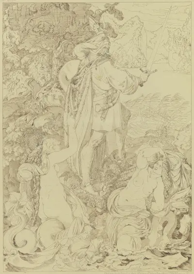 Hagen and the Danube Mermaids 2 av Ferdinand Fellner