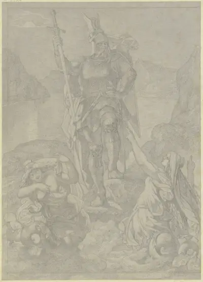 Hagen and the Danube Mermaids av Ferdinand Fellner