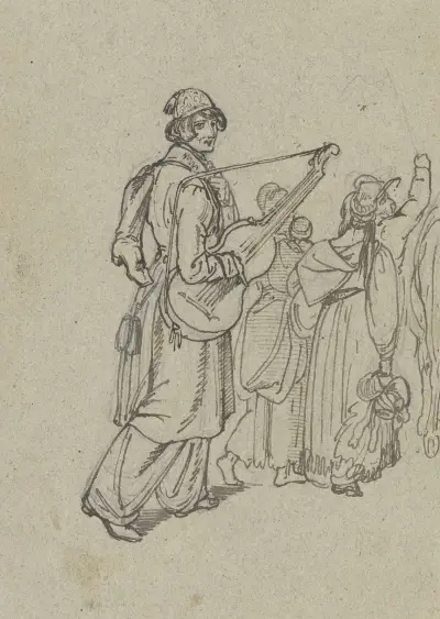 Touring musicians av Ferdinand Fellner