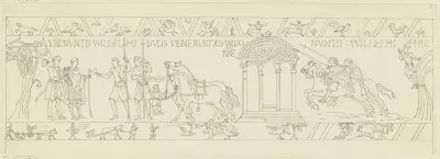 Kresba podle bayeuxského gobelínu, Ferdinand Fellner