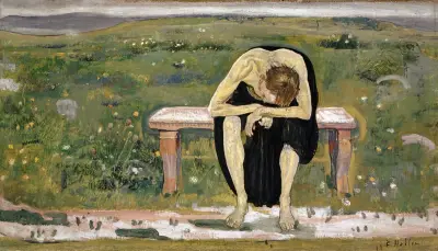 Disappointed Soul av Ferdinand Hodler