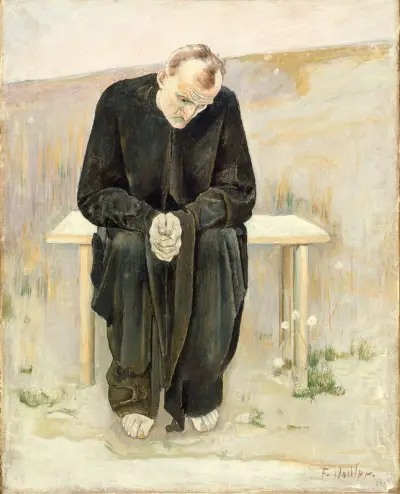 Den desillusionerade av Ferdinand Hodler